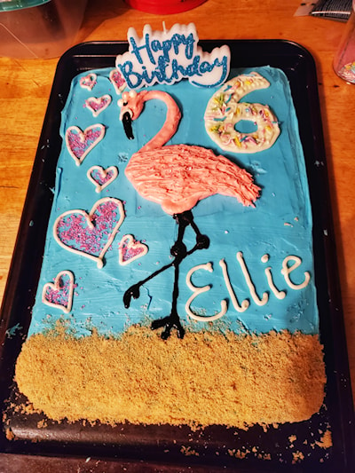 "A flamingo cake please!"