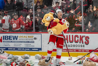 Photo credit: Soo Greyhounds Hockey Club 