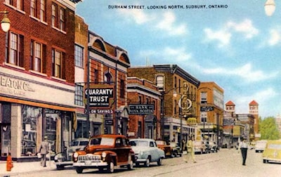 Durham St. looking North (c.1940)