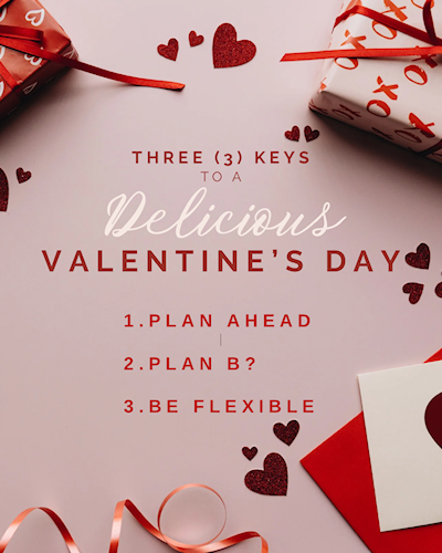 Wishing you a DELICIOUS Valentine’s Day!