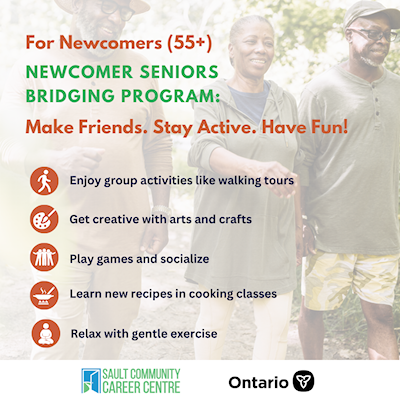 FREE Activities for Newcomers 55+