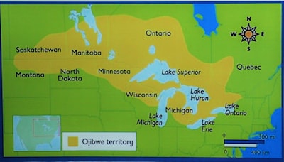 Ojibwe territory