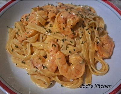 Bang bang shrimp pasta for the win.