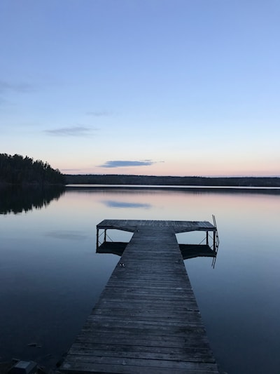 Camp on a quiet morning 