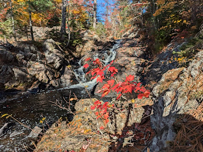 Crystal Falls (Hiawatha Highlands) - Oct. 15, 2024