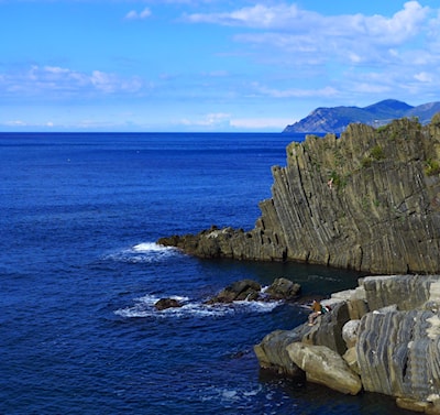 Cinque Terre  and no ... the colour is NOT photoshopped !