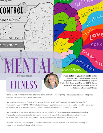 I want to talk about MENTAL fitness. Let's start off with a 14-day Self-Compassion Meditation Exploration. Stay kind + self-loving, Tiff xo