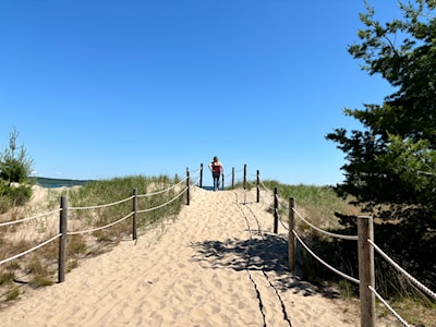 Walk along the beach