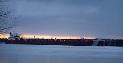 Sunset on St. Mary's river