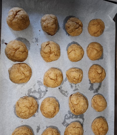 Soft batch pumpkin sugar cookies.