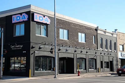 IDA at corner of Queen and Bruce.